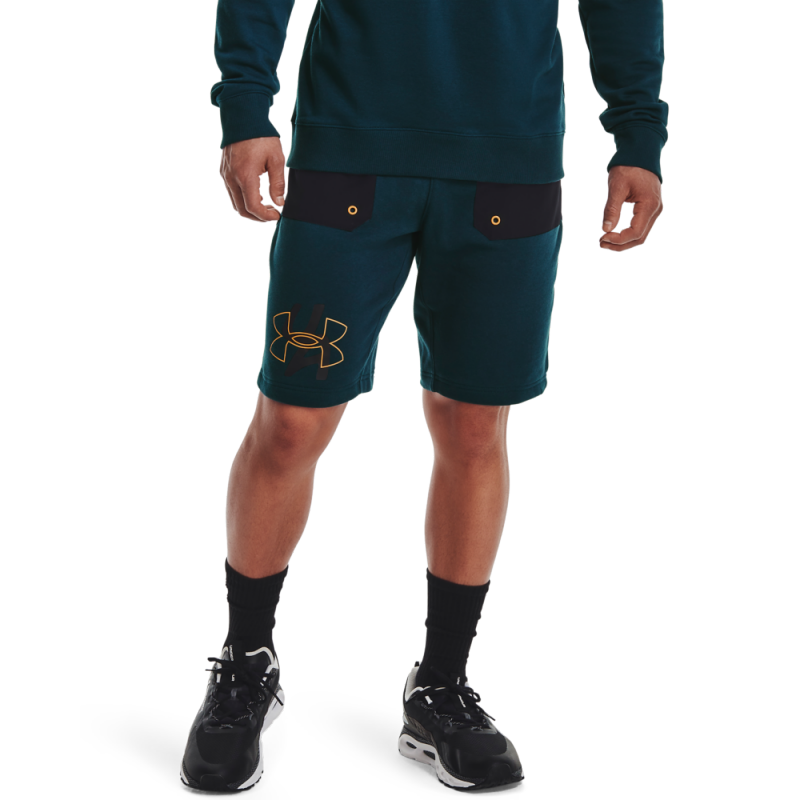 Men's UA RIVAL TERRY SCRIBBLE Shorts