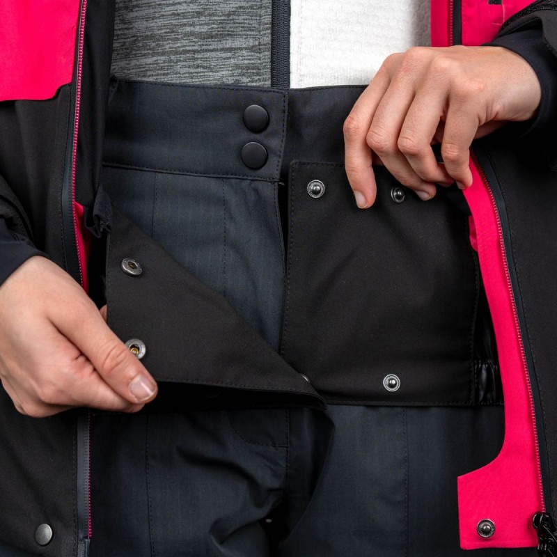 Women's Ski Jacket ELAN ROGLA PINK