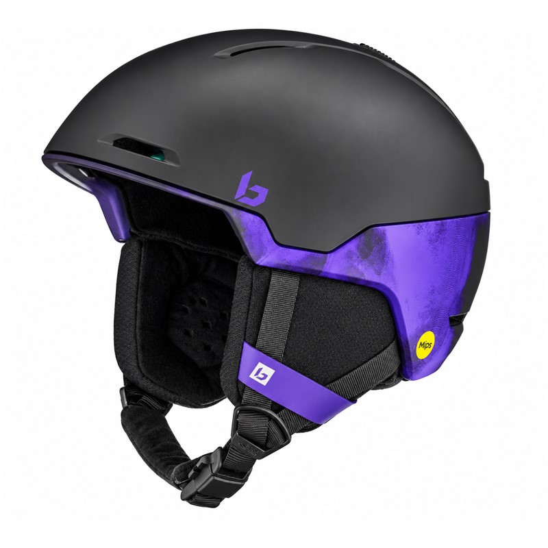 Smučarska čelada BOLLÉ ZENOS MIPS OFFTRACK PURPLE MATTE v izraziti mat vijolični barvi. Varnostni sistem MIPS®, zaščitna tehnologija AViD Progressive EPS, lahka In-Mold konstrukcija, magnetno zapenjanje Fidlock®, nastavljivo prezračevanje in sistem 360° Click-To-Fit™ zagotavljajo napredno zaščitno zasnovo ter udobno prileganje pri smučanju in deskanju na snegu.