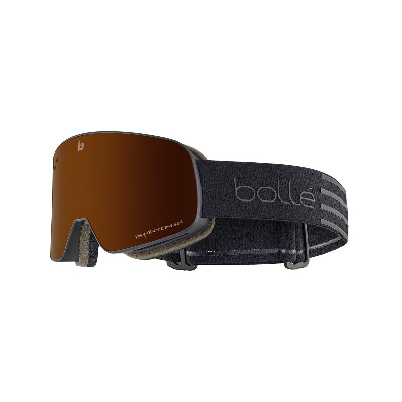 Smučarska očala Bollé Nevada Time Trial Matte – Phantom Photochromic združujejo sodoben dizajn z vrhunskimi tehnološkimi lastnostmi, ki zagotavljajo izjemno vidljivost in zaščito v različnih svetlobnih pogojih.