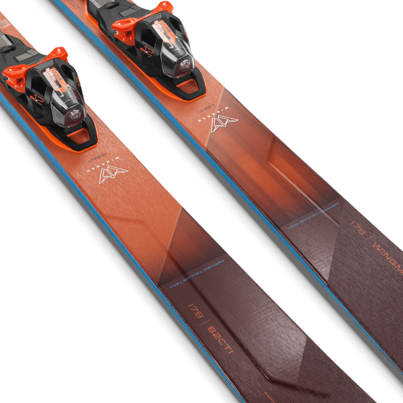 The Wingman 82 CTi has all the power you need to push your limits while also allowing for relaxed all-day cruising on the white slopes. The Wingman 82 CTi is a dynamic ski that radiates personality and energy.