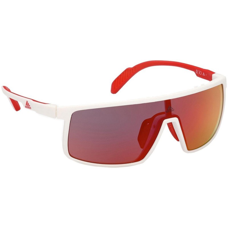 Adidas Sport SP0057 are premium sports sunglasses from the adidas sport collection, designed specifically for running or cycling. They feature a large sporty plastic frame that ensures durability and stability during activities.