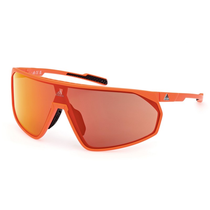Adidas Sport SP0074 43L so športna sončna očala zanesljivega oblikovanja, ki so del prestižne adidas sport kolekcije. Njihov oranžen okvir in šipca zagotavljata izjemen slog in vidno prepoznavnost med aktivnostmi, kot sta tek ali kolesarstvo. 