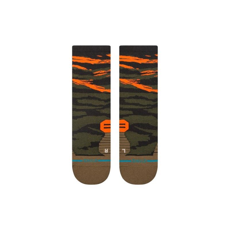 Stance Primal Light Crew nogavice v olivno zeleni barvi (Olive) z udobnim krojem in športnim dizajnom za vsakodnevno uporabo.