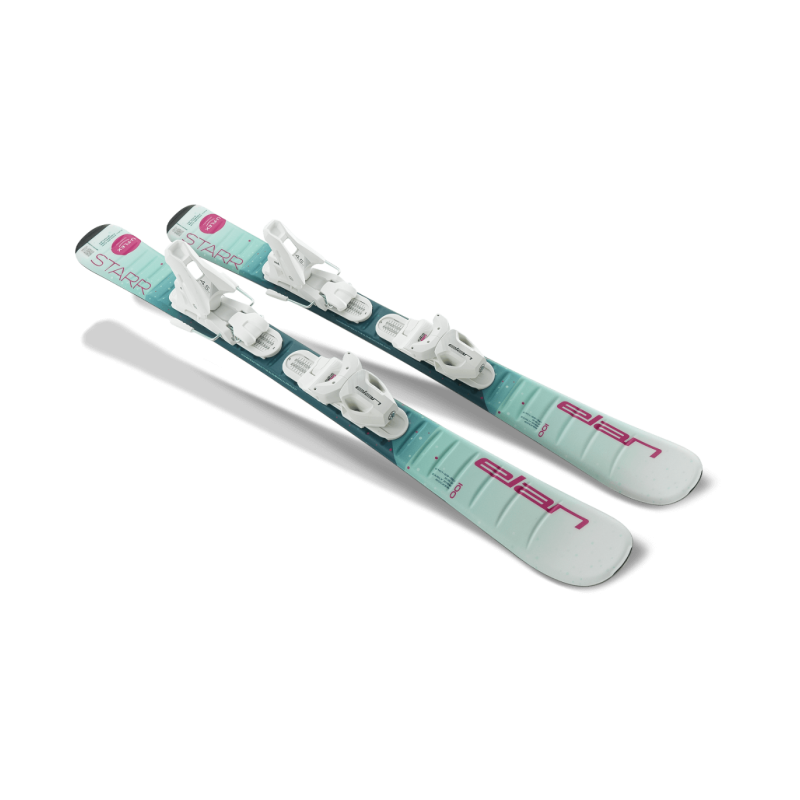 The Starr ski is equipped with the most innovative technology for young skiers. Elan's patented U-Flex solution allows children to fully bend the skis, enabling them to master more challenging skiing techniques much faster.