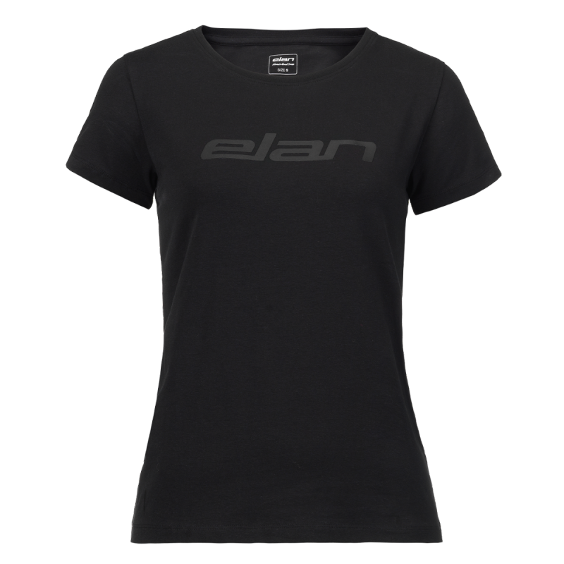 Women's ELAN LOGO BLACK W T-Shirt