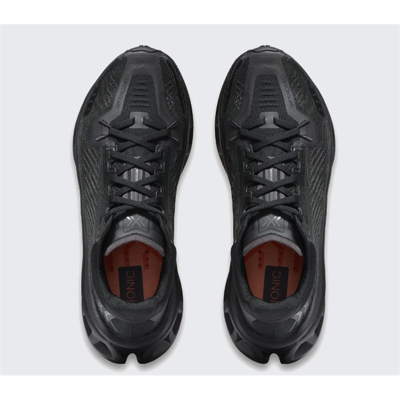 Črne unisex trail tekaške superge X-BIONIC TERRASKIN X03 X Black Rhino Grey z Vibram MegaGrip podplatom