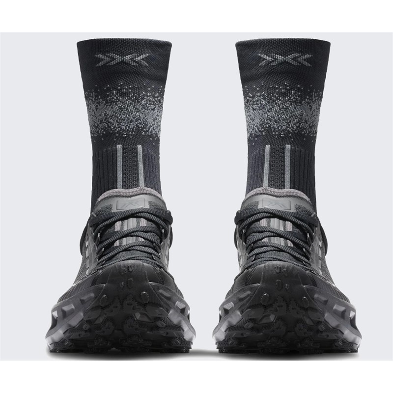 Črne unisex trail tekaške superge X-BIONIC TERRASKIN X03 X Black Rhino Grey z Vibram MegaGrip podplatom