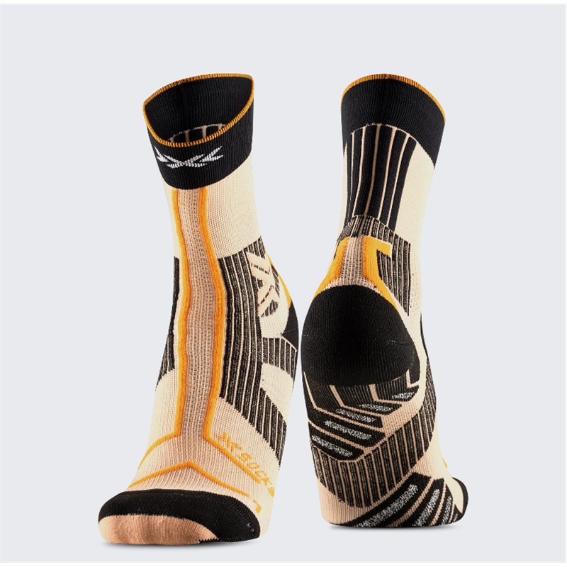 Roza unisex trail tekaški copati X-BIONIC TERRASKIN X02 Dusty Rose Fresh Peach z Vibram MegaGrip podplatom