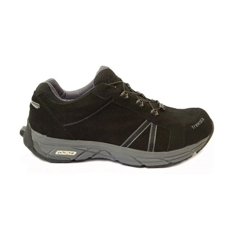 Treksta HANDS FREE 101 men's shoes with self-lacing and un-lacing! You can put them on and take them off without using your hands! Weight: 457g.