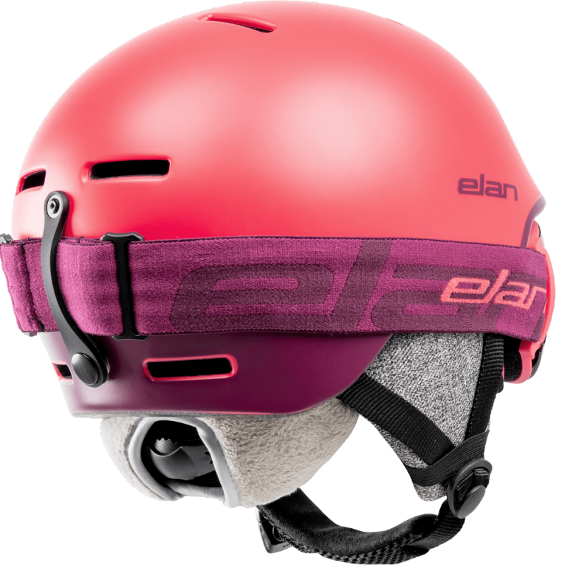 Otroška smučarska čelada in očala Elan Twist Set Pink z lahko in-mold konstrukcijo, antibakterijsko podlogo in sistemom Jr. Fit. Popolna zaščita in udobje za mlade smučarke.