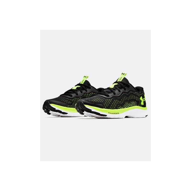 Otroške superge UA BGS CHARGED BANDIT 7 zagotovijo udobje in stabilnost v prostem času kot tudi pri različnih športnih aktivnostih. Izjemno prezračevanje omogoča zgornja, lahka, mrežasta konstrukcija. 