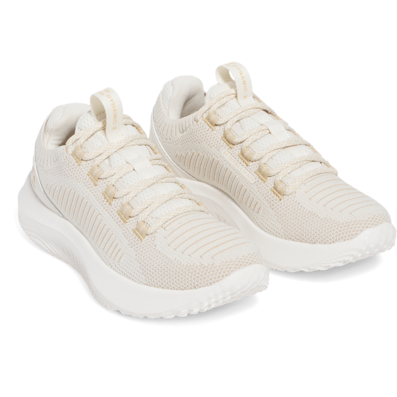 Under Armour W DYNAMIC 2 (model 3028077-279) je vrhunska ženska športna obutev, zasnovana za optimalno udobje in zmogljivost pri različnih treningih. Z elegantnim dizajnom in izjemno oporo zagotavlja odličen oprijem in vzdržljivost na različnih površinah.