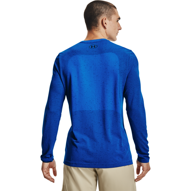 Under Armour moška športna majica s kodo 1361136-436 - zagotavlja maksimalno udobje med treningom. Izdelana iz lahkega materiala HeatGear za učinkovito odvajanje znoja, hitro sušenje ter dodatno zračnost s pomočjo mrežastih plošč.