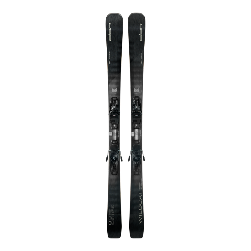 Elan Wildcat 83 Black Edition – ekskluzivne ženske smuči s karbonsko in titanlovo konstrukcijo za vrhunsko stabilnost, natančnost in slog. AS Sport Outlet.