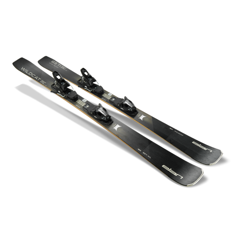 Elan Wildcat 83 Black Edition – ekskluzivne ženske smuči s karbonsko in titanlovo konstrukcijo za vrhunsko stabilnost, natančnost in slog. AS Sport Outlet.