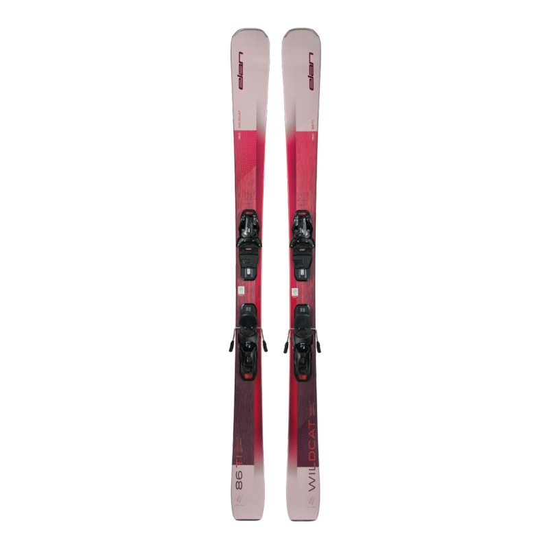 Women's skis Elan Wildcat 86 Ti (25/26) are designed for demanding female skiers who want stability, responsiveness, and complete control on all terrains. Titanium reinforcement ensures power and confidence at high speeds.