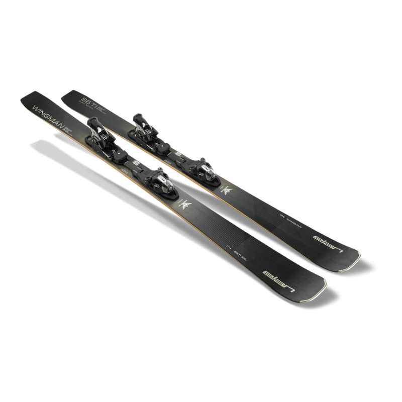 Skis Elan Wingman 86 Black Edition (25/26) combine carbon and titanium strength for superior stability, responsiveness, and precision. Created for demanding skiers who want complete performance and a prestigious look.
