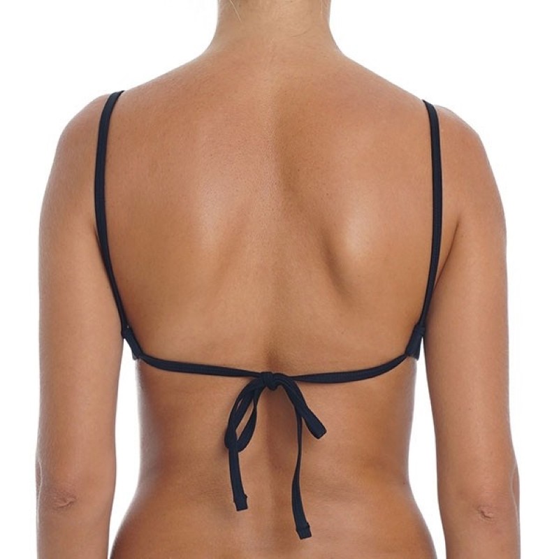 Ženske kopalke zgornji del SLAM69 BALI BIKINI FLOWER WHITE