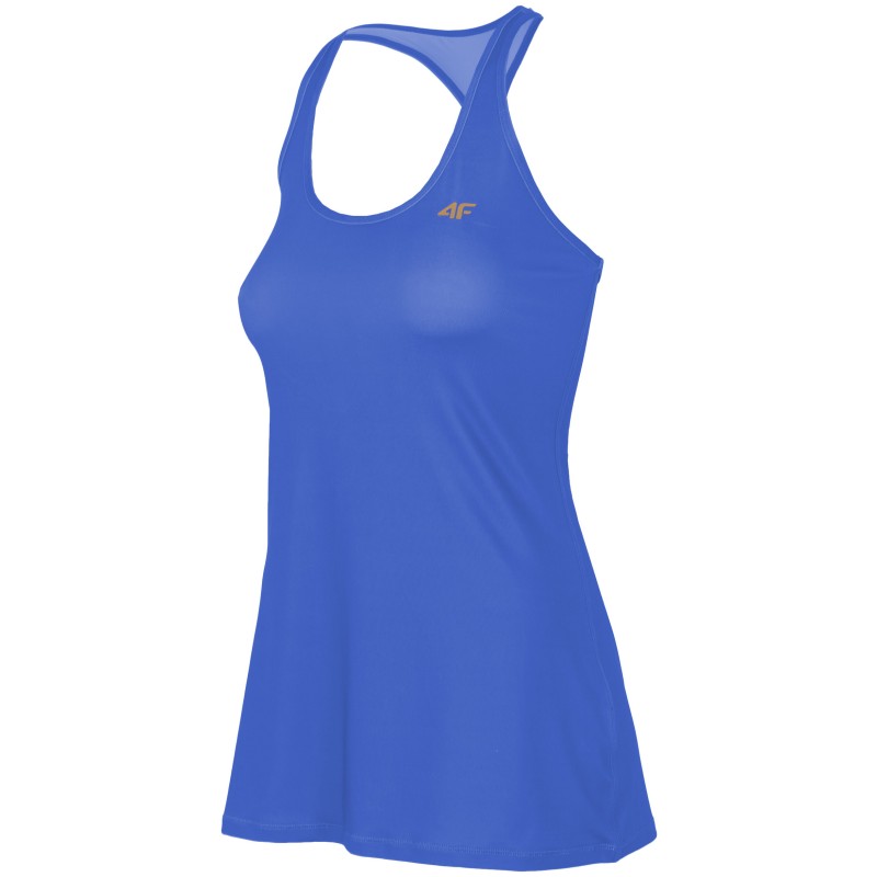 Ženska aktivna majica 4F H4L19- TSDF001 36S zagotavlja odlično udobje med vadbo. Izdelana iz funkcionalnih materialov, ki omogočajo hitro sušenje in učinkovito zračnost, ta majica nudi popolno svobodo gibanja. 