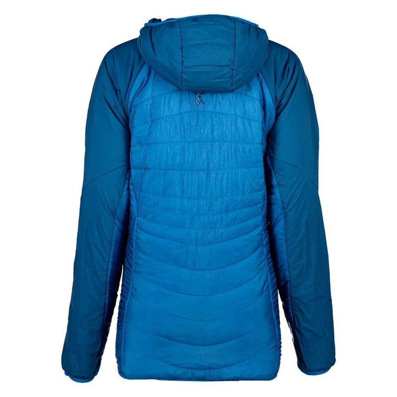 The BERGHAUS REVERSA women's jacket is very lightweight and reversible, especially suitable for those cold days in the mountains when you push the limits of what is possible. This extremely versatile synthetic jacket is ideal for all occasions.