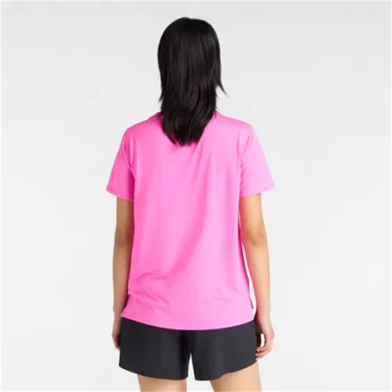 Ženska športna majica New Balance Sports Essentials T-Shirt, lahka in zračna majica s kratkimi rokavi za trening, fitnes in vsakodnevno udobje.