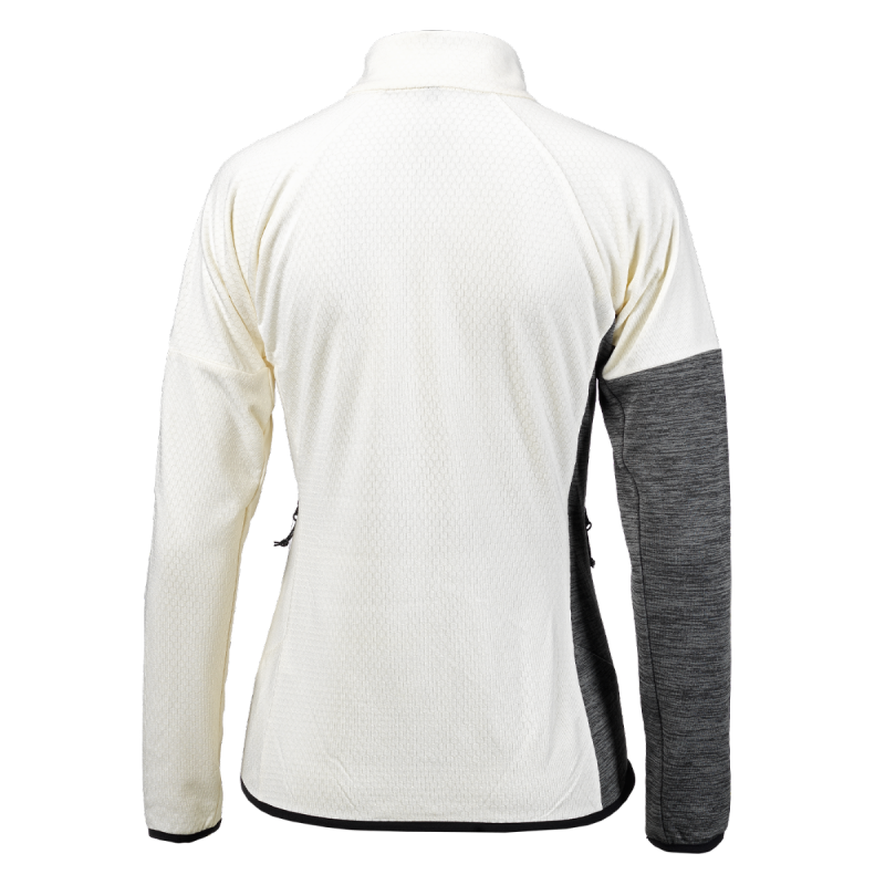 Odkrijte popolno kombinacijo udobja, funkcionalnosti in sodobnega oblikovanja z jopico iz flisa Elan. Vsestranska jopica nudi izjemno toploto in odvajanje vlage, zato je idealna za telesno aktivnost.