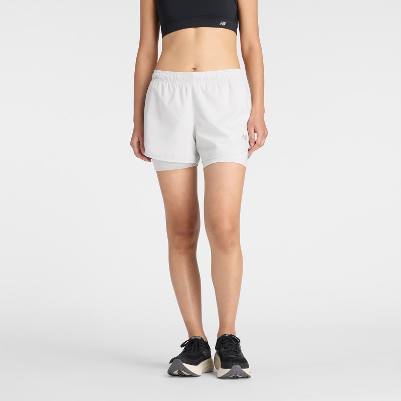 Ženske športne kratke hlače New Balance Sport Essentials 2-in-1 Short 3