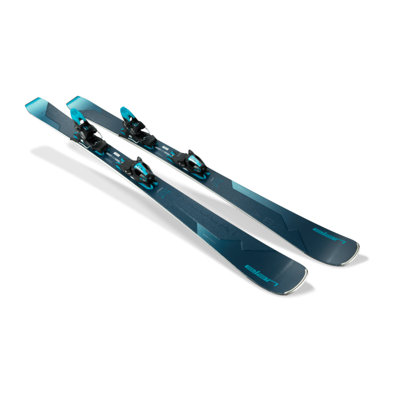 The ELAN Wildcat 82 CX women's skis - master all terrains with all-mountain performance and dynamic character. The Amphibio Truline W technology ensures stability in every turn, boosting confidence and promoting dynamic skiing.