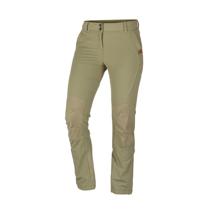 Lightweight technical material provides quality protection, durability, and optimal body temperature during outdoor activities. The comfortable cut of the pants ensures freedom of movement, such as a slim fit and zippered extensions at the bottom.