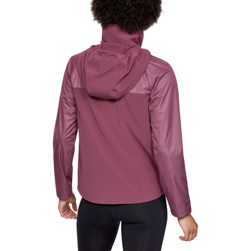 Ženska športna jopa UNDER ARMOUR PERFORMANCE GORE WINDSTOPPER namenjena športnim aktivnostim.
