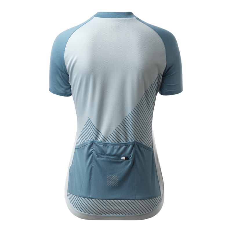 Pripravite se na popolno udobje in odličen videz na kolesu z Elanovo kolesarsko majico! Lahka in zračna tkanina odlično odvaja vlago, oprijet kroj in žepi z zadrgo pa zagotavljajo udobje in praktičnost.