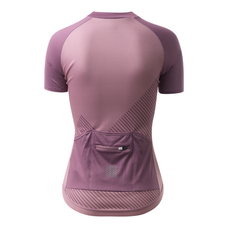 Pripravite se na popolno udobje in odličen videz na kolesu z Elanovo kolesarsko majico! Lahka in zračna tkanina odlično odvaja vlago, oprijet kroj in žepi z zadrgo pa zagotavljajo udobje in praktičnost.