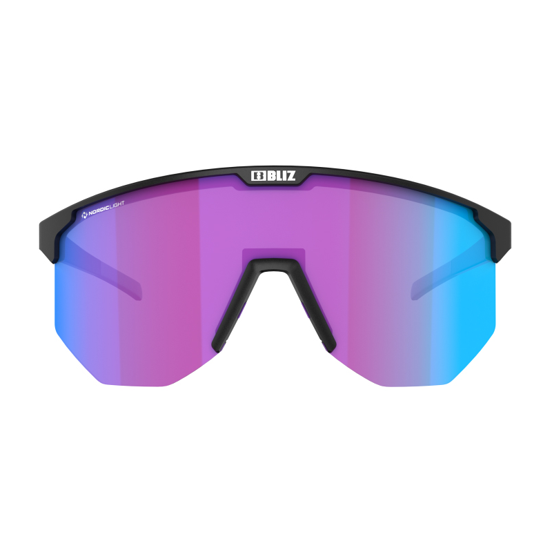 BLIZ Active Hero sports sunglasses with Nano Optics Nordic Light lens provide exceptional contrast, 100% UV protection, and complete comfort. Ideal for cycling, running, and outdoor adventures.