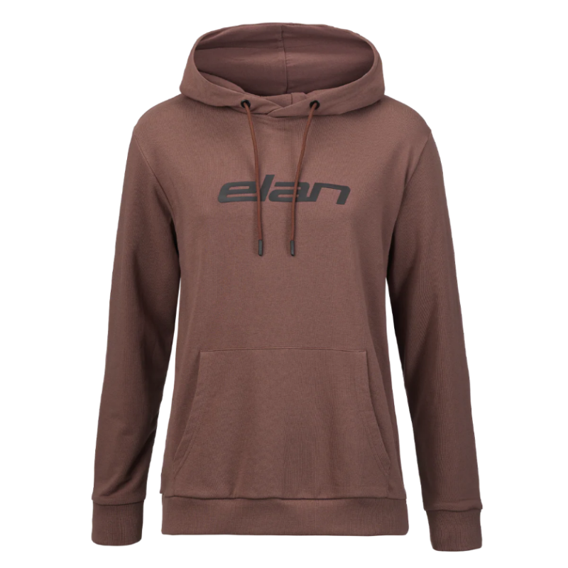 Udoben ELAN pulover s kapuco iz organskega bombaža. Moderen unisex hoodie za šport in prosti čas. Na voljo v AS Sport Outlet.