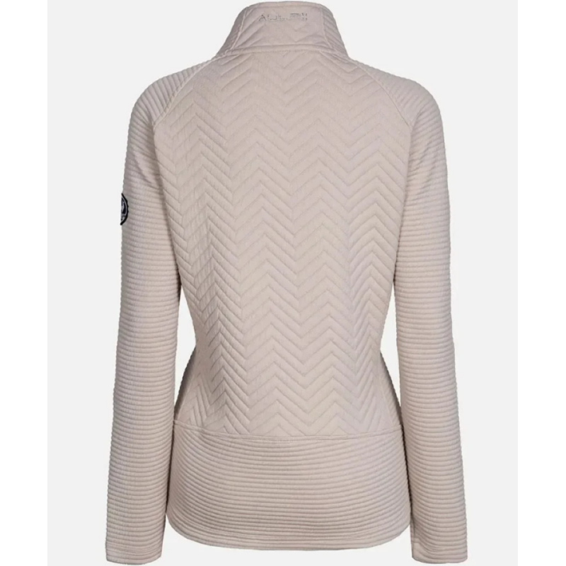 Ženska jopica AULP SIMIX FEMME združuje funkcionalnost in moderen videz, primerna je za hladnejše dni in vsakodnevno nošenje. Zaradi bi-matière zasnove (kombinacija dveh različnih materialov) ponuja toplino, udobje in estetski dizajn.