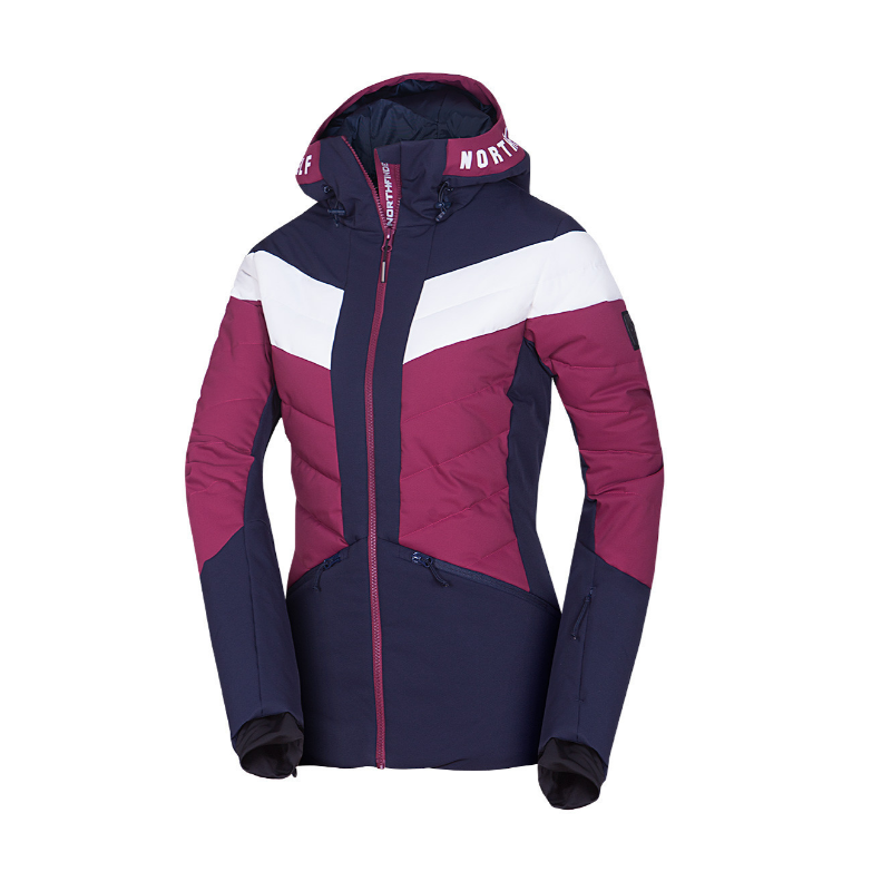Ženska smučarska jakna NORTHFINDER IDA združuje moderen dizajn, 10K/10K vodoodporno zaščito in toplo sintetično izolacijo. Snežni pas, fiksna 3D kapuca in PFC-free obdelava za popolno udobje na smučišču.