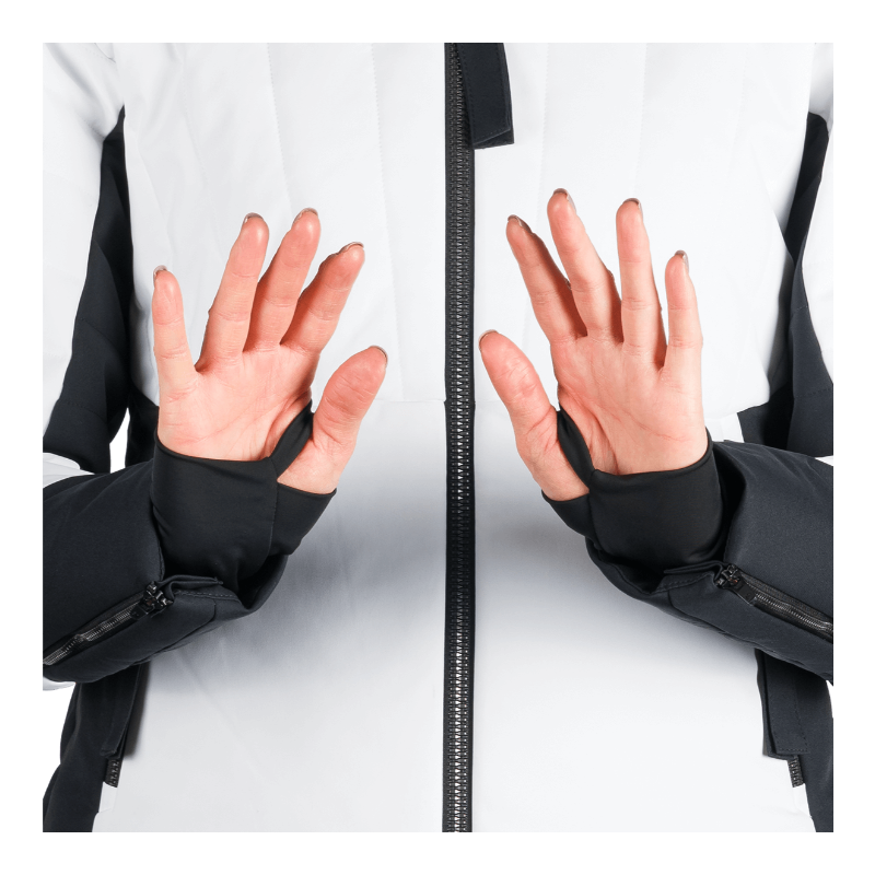 Odkrij žensko smučarsko jakno NORTHFINDER TAYLER – 2-v-1 model z vodoodporno membrano, snemljivo notranjo podlogo, snežnim pasom in kapuco z odstranljivim krznom. Idealen za smučanje in zimske aktivnosti!