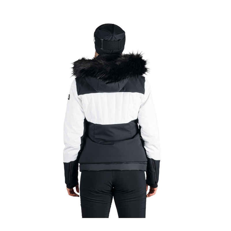 Odkrij žensko smučarsko jakno NORTHFINDER TAYLER – 2-v-1 model z vodoodporno membrano, snemljivo notranjo podlogo, snežnim pasom in kapuco z odstranljivim krznom. Idealen za smučanje in zimske aktivnosti!