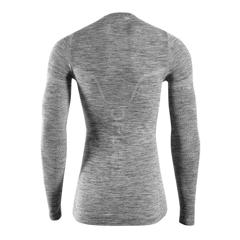 The women's ski base layer IRON-IC MLG IRN 3.3 is a high-quality garment for winter sports. It is made from a combination of materials consisting of 35% polyester, 30% PES, 30% PPL, and 5% elastane, ensuring excellent structure, comfort, and breathability.