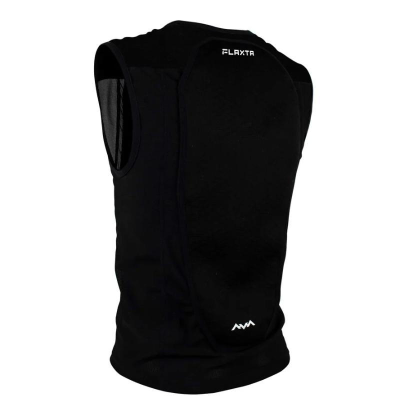 Ženska zaščita za hrbet FLAXTA BEHOLD združuje varnost, udobje in fleksibilnost. Zračna, lahka in certificirana po EN 1621-2. Idealna za smučanje in deskanje.