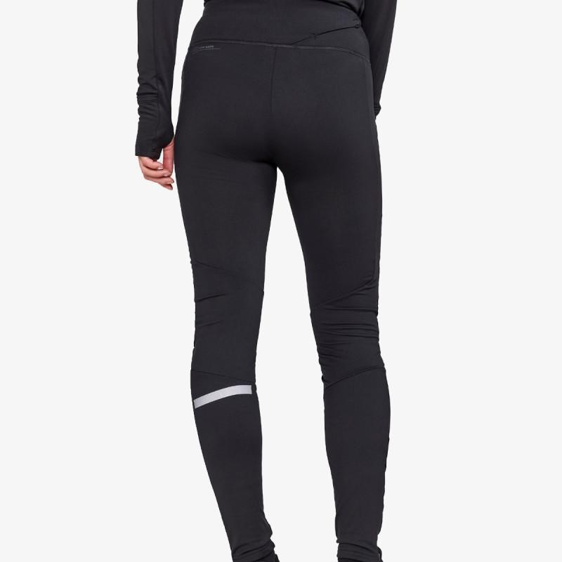 The women's long leggings CRAFT ADV SUBZ TIGHTS 3 are very functional leggings for winter activities such as running, hiking, and cross-country skiing. With a special quilted, padded, insulation membrane on the front.