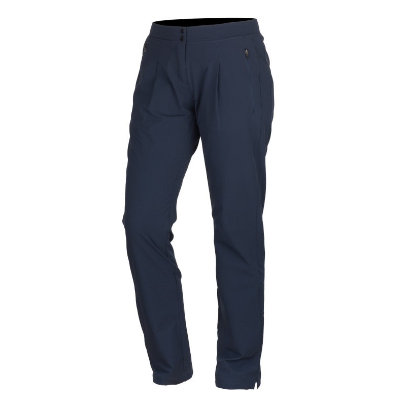The NORTHFINDER BRITTANY women's hiking pants with a simple cut are extremely functional. Suitable for use in the colder months of the year. High mobility, good breathability, and quality.