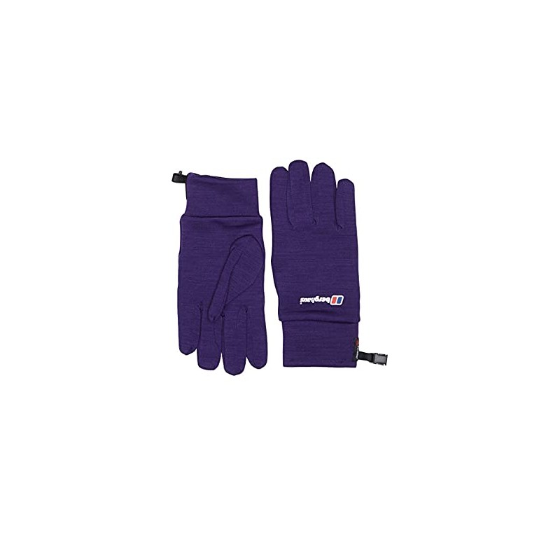Women's BERGHAUS 6PK POWERSTRETCH GLOVE gloves are suitable for sports activities as well as leisure.
