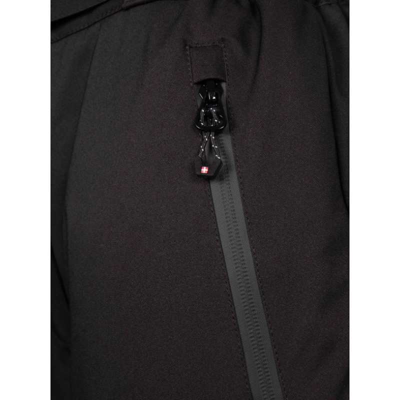 The women's ski pants AULP VIARY offer waterproof 10K/10K protection, taped seams, and snow gaiters for complete comfort on the snow. Adjustable waist and removable suspenders for an ideal fit.