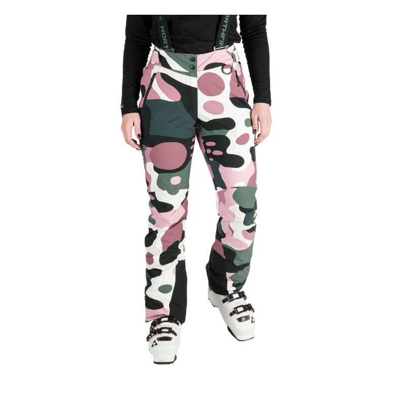 Odkrijte ženske smučarske hlače NORTHFINDER ISABELL z membrano 10K/10K, izolacijo SEAL in ekološko DWR zaščito. Udobne, tople in izjemno trpežne – popolne za vse smučarke. Naročite v As Sport Outlet!