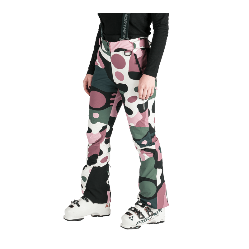 Odkrijte ženske smučarske hlače NORTHFINDER ISABELL z membrano 10K/10K, izolacijo SEAL in ekološko DWR zaščito. Udobne, tople in izjemno trpežne – popolne za vse smučarke. Naročite v As Sport Outlet!