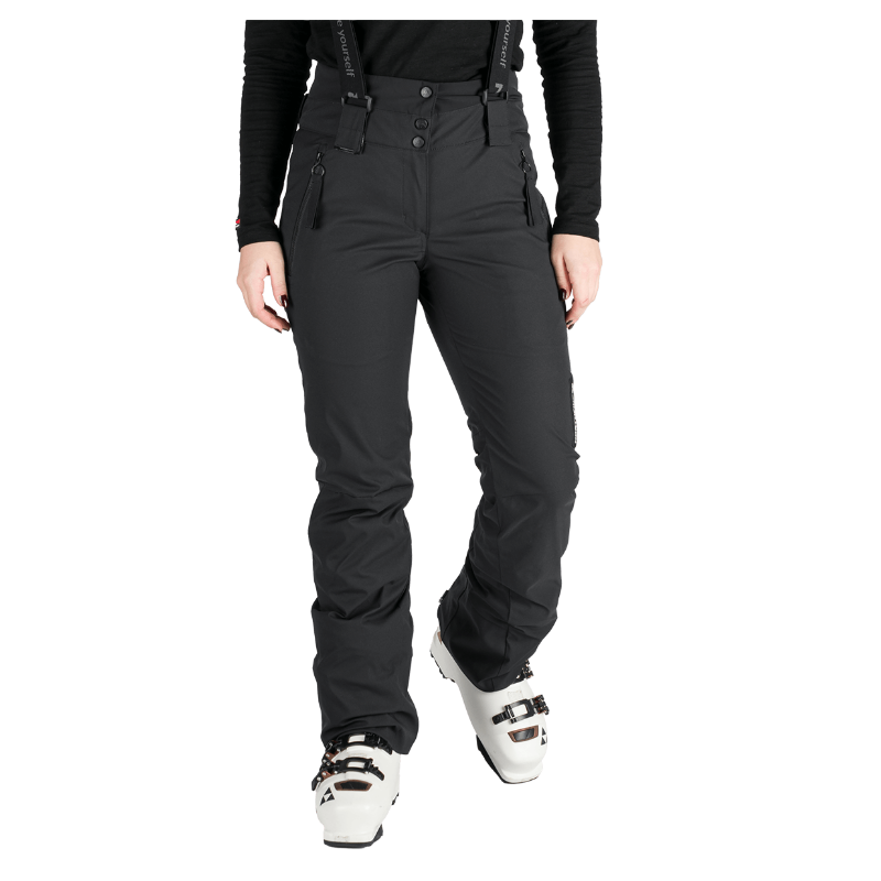 Odkrijte ženske smučarske hlače NORTHFINDER MYLEE – vodoodporne, raztegljive in modne. Popolne za udobno in brezskrbno smuko v vseh razmerah!