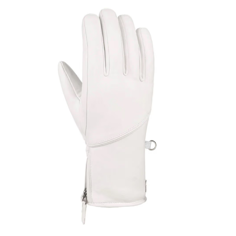 Reusch Camila White/Silver – luksuzne ženske usnjene rokavice z izolacijo PrimaLoft® Gold. Elegantne, tople in popolnoma udobne. Odkrij popolno kombinacijo stila in funkcionalnosti v AS Sport Outlet!