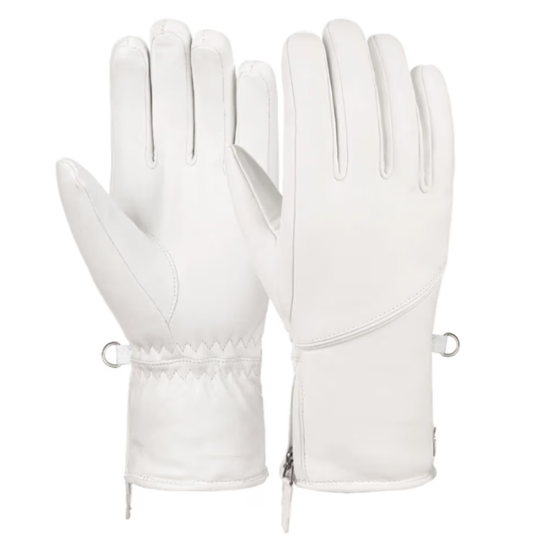 Reusch Camila White/Silver – luksuzne ženske usnjene rokavice z izolacijo PrimaLoft® Gold. Elegantne, tople in popolnoma udobne. Odkrij popolno kombinacijo stila in funkcionalnosti v AS Sport Outlet!